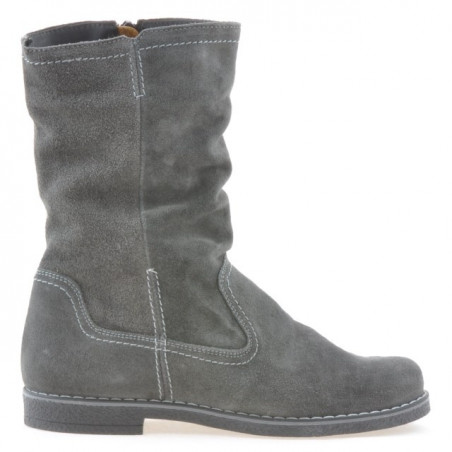 Damenstiefel 3272 anthrazit Velours