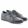 Herren-Sportschuhe 716 schwarz+grau