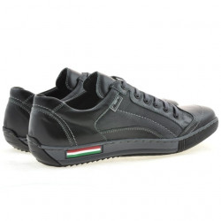Herren-Sportschuhe 707 schwarz+grau