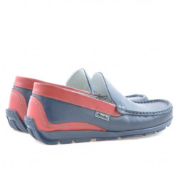 Jugendslipper 395 indigo+rot