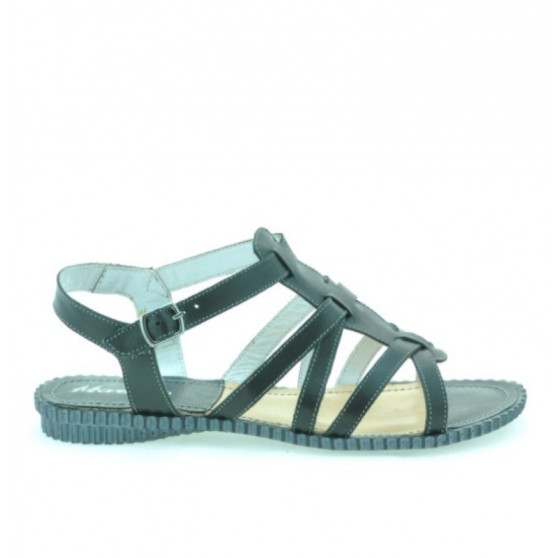 Damensandalen 595 schwarz Damensandalen 595 schwarz