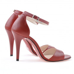 Damensandalen 1238 rot