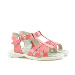 Kleinkinder Sandalen 53c Lack Koralle