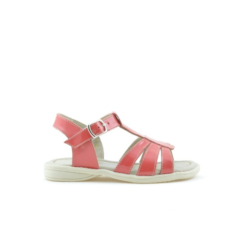 Kleinkinder Sandalen 53c Lack Koralle