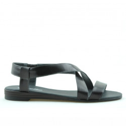 Damensandalen 5010 schwarzer Lack