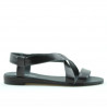 Damensandalen 5010 schwarzer Lack