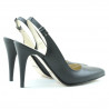 Damen Sandalen 1249 schwarz