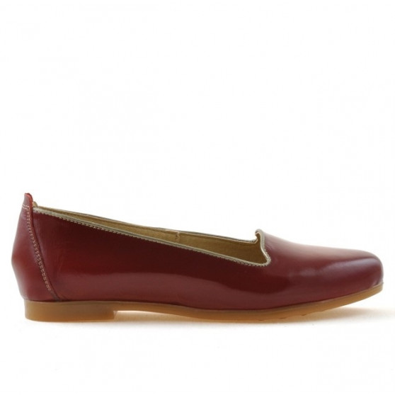 Damen-Ballerinas 662 Lack Bordeaux Damen-Ballerinas 662 Lack Bordeaux