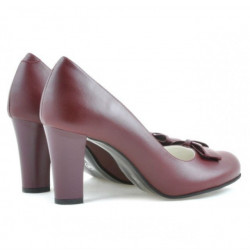 Elegante Damenschuhe 1245 Bordeaux