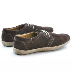 Herren Freizeitschuhe 774 Kaffee Velours