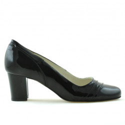 Elegante Damenschuhe 1217 Lack Schwarz
