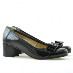 Damen Casual / Elegante Schuhe 636 Lack Schwarz