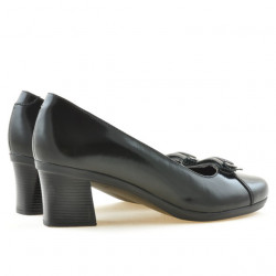 Damen Freizeitschuhe / elegante Schuhe 628 Lack Schwarz