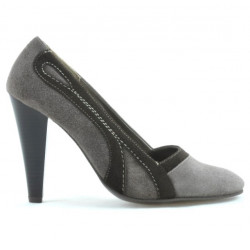 Elegante Damenschuhe 1208 Sand Antilope kombiniert